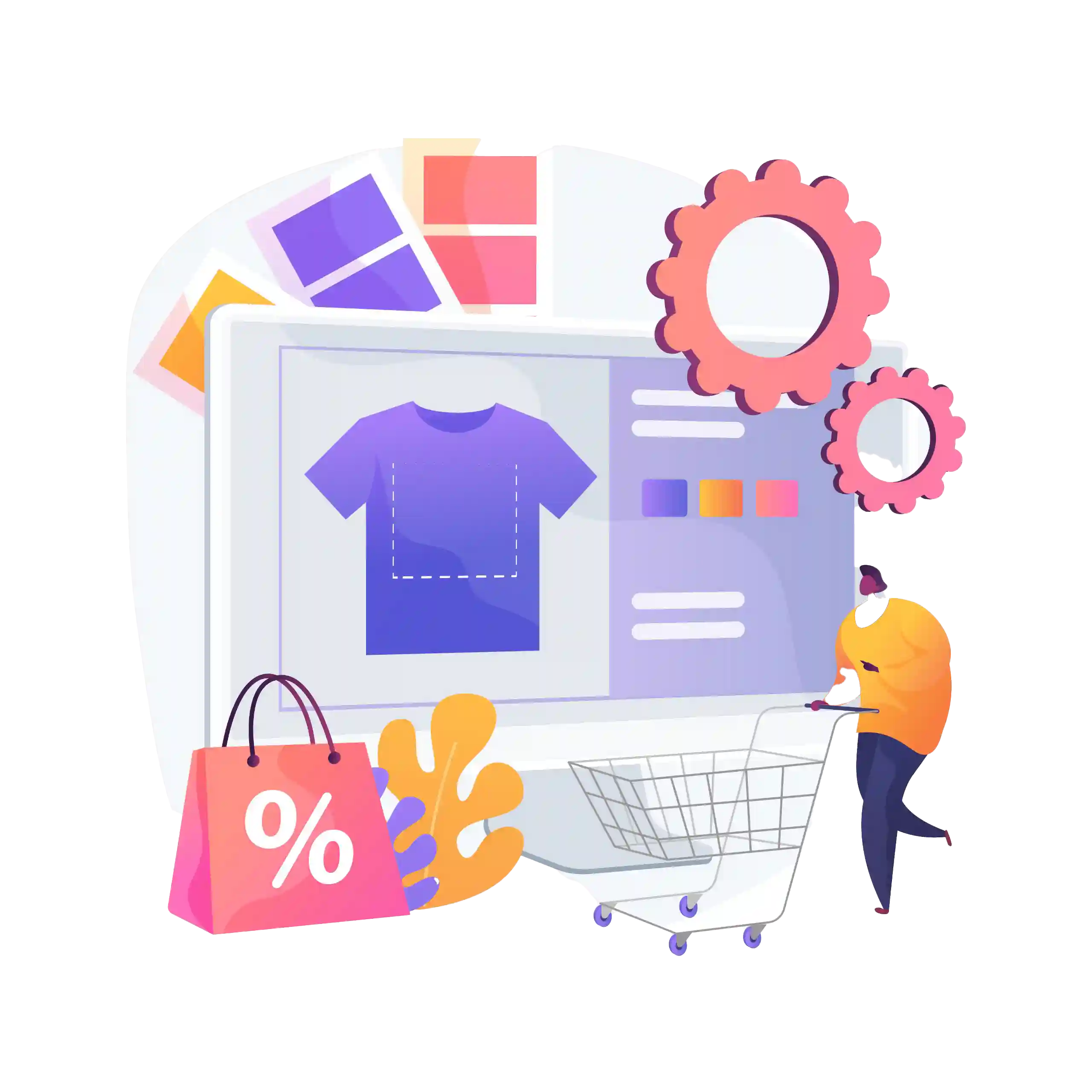 Custom E commerce Website Development
